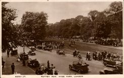 CPA Great Britain London London Rotten row Hyde park