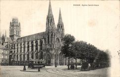 CPA Rouen Church Saint Ouen