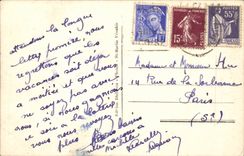 CPA St Martin Vesubie In winter