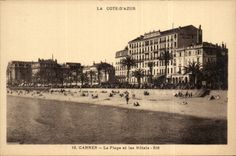 CPA Cannes the beach and hotels