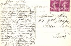 CPA Menton the course towards the point San Luigi