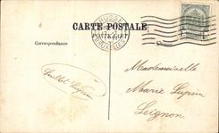 CPA Fair of Brussels 1910 House of the town of Liege Alsatian Tavern