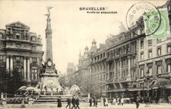 CPA Brussels Places of Brouckere