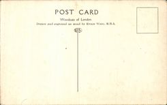 CPA Great Britain London London Trafalgar public garden