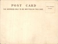 CPA Great Britain London london Trafalgar Public garden