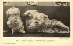 CPA Great Britain London London Park Them Pediment of the Parthenon