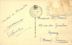 CPA Brussels the large one places Maison of the king