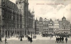 CPA Brussels Grand Places Town hall