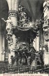 CPA Brussels the pulpit of truth of the church co Gudule