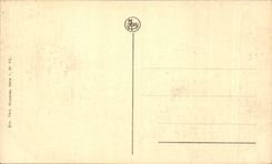 CPA Brussels Church Notre Dame of fine sand and public garden of the small Fine sand