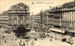 CPA Brussels Places of Brouckere