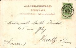 CPA Brussels Gate of Hall