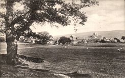 CPA Cartmel from the park