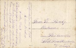 CPA Folklore Costume Woman