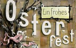 CPA Phantasie Ein frohes Osterfest Ostern Ostern