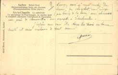 CPA Aachen Kaiser Dom Aachen