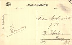 CPA Namur citadel the tower of the citadel and panorama of the Meuse