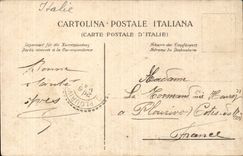 CPA Italy Italia Roma Presa paved Cupola di S Pietro