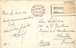 CPA Italy Italia Roma Basilica di S paolo fuori walled it the interno