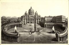 CPA Italy Italia Roma Piazza S Pietro Basilica E it Vaticano