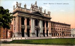 CPA Italy Italia Roma Basilica S Giovanni Laterano