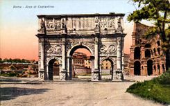 CPA Italy Italia Roma Arco di Costantino