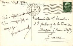 Italy Italia CPA Roma Flora Hotel