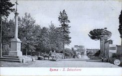 Italy Italia CPA Roma S Sebastiano