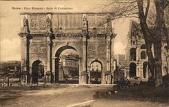Italy Italia CPA Roma Arco di Costantino