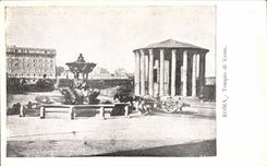 Italy Italia CPA Roma Tempio di VEste