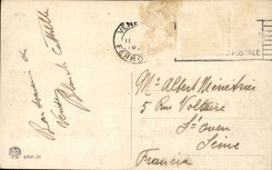 Italy Italia CPA Venezia Canal large Palazzo Ca of oro