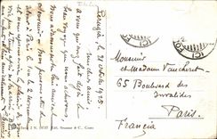 Italy Italia CPA Roma Via Appia antica