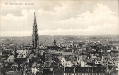 Belgie Belgium Brussels CPA Panorama