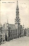 Belgie Belgium Brussels CPA Town hall