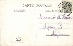 Belgie Belgium CPA Exposition of Charleroi 1911 the restaurant of pheasant golden