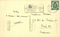 Belgie Belgium CPA Brussels the large one places