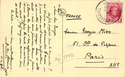 Belgie Belgium CPA Maredsous abbey School Cloister