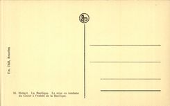 Belgie Belgium CPA St Hubert the basilica