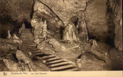 CPA Belgium Caves of Han the room vine grower