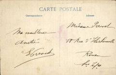 Belgium CPA SM Albert 1st King of the Belgians a friend of France