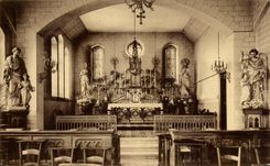 Belgium CPA Lustin on Meuse Institute St Thomas the vault