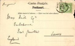 CPA Belgien die Rander von verletzt Schloss von Walzin