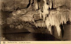 CPA Belgium Caves of Han the room of draperies