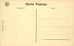 CPA Belgium Maredsous Abbey one of the alleys of the garden