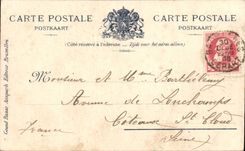 CPA Belgium Brussels Column of Congers