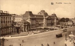 CPA Belgium Brussels palate of the king