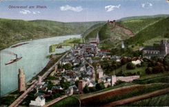 CPA Oberwesel amndt Rhein