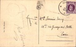 Speisen der CPA Kirche und der Zitadelle