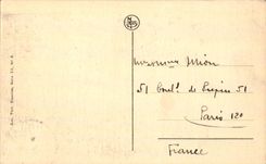 Speisen der CPA Kirche und der Zitadelle