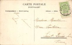 Speisen des CPA gesehenen Bayard Felsens